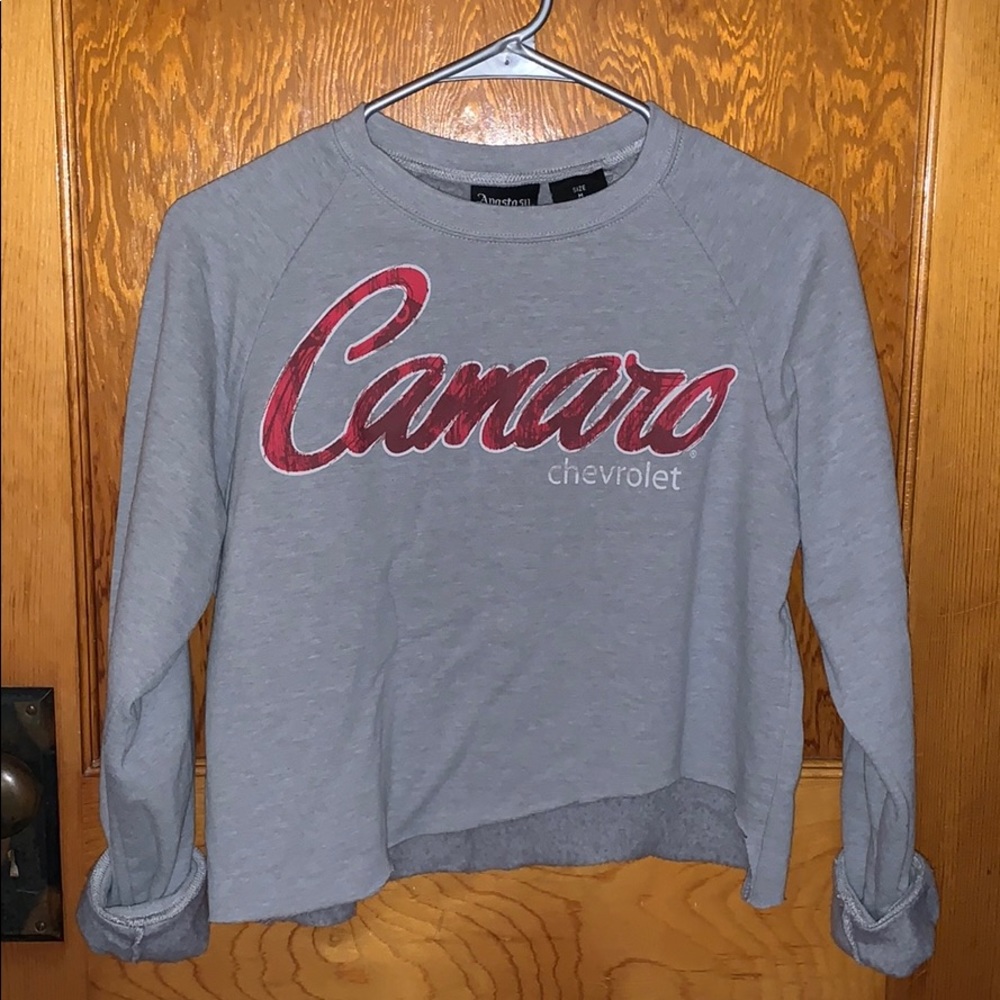 VINTAGE Camaro Chevrolet Cropped Sweatshirt